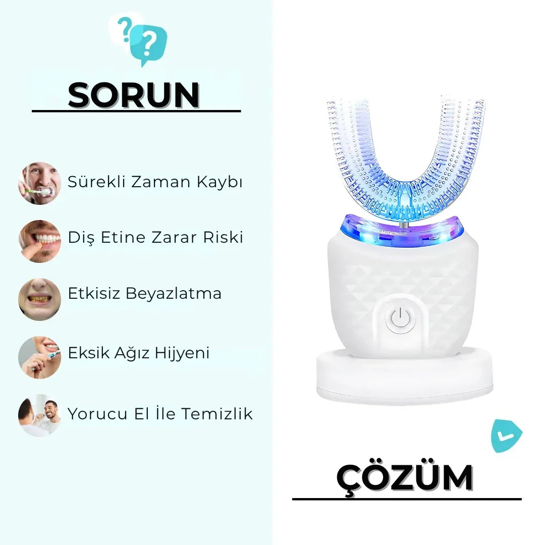 360° U Sonic Diş Temizleme Cihazı