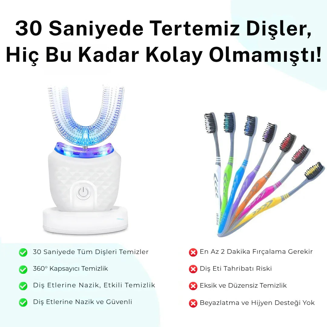 360° U Sonic Diş Temizleme Cihazı