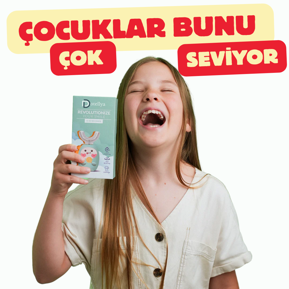 360° U-Kid Sonic Çocuk Diş Temizlik Cihazı